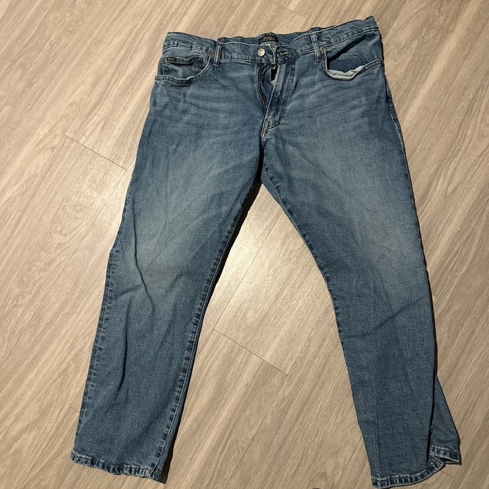 Polo Ralph Lauren Men's Relaxed Blue Jeans